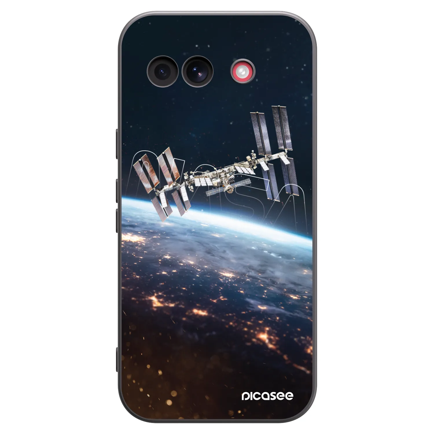Picasee crna silikonska maskica za Google Pixel 10a - Station