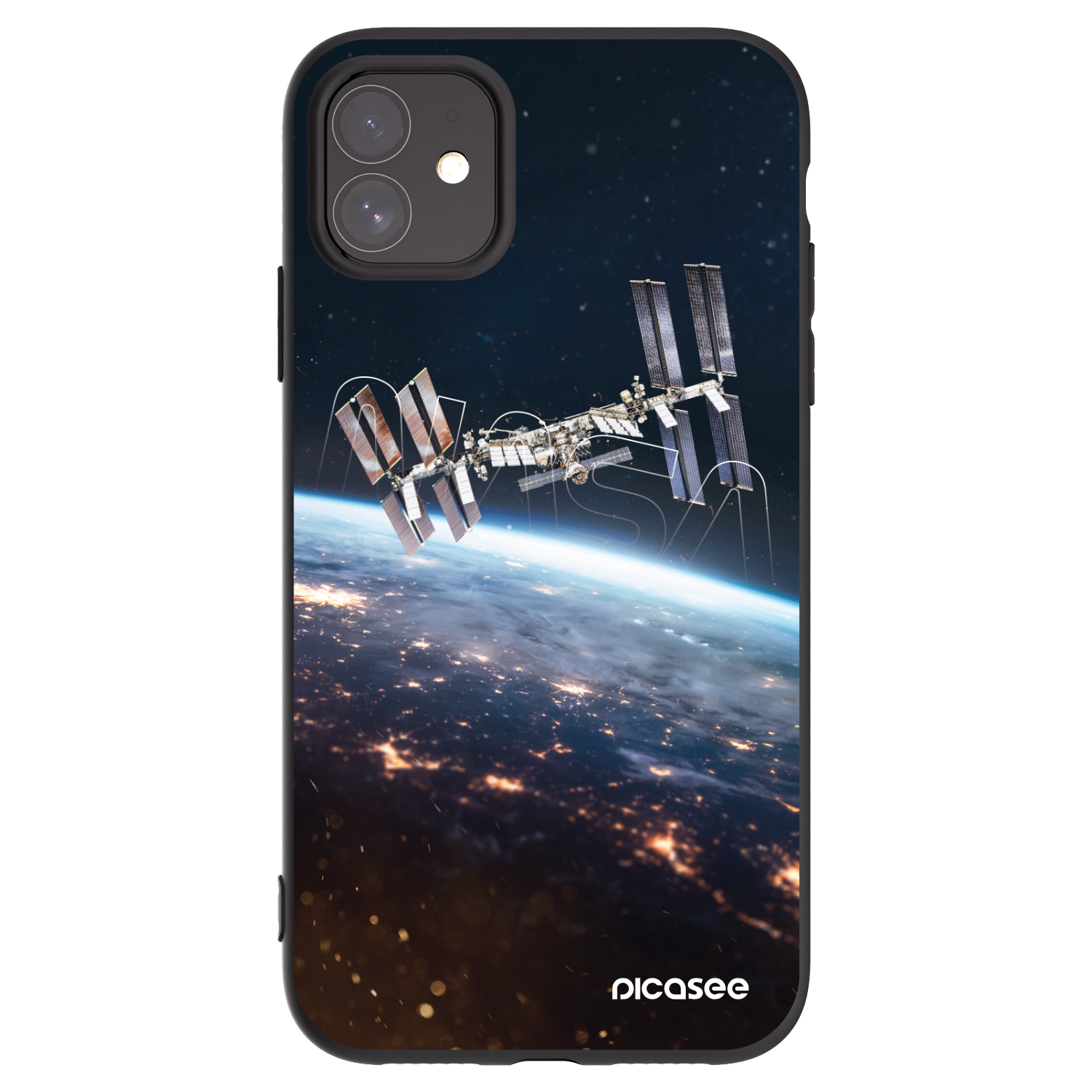 Picasee crna silikonska maskica za Apple iPhone 11 - Station
