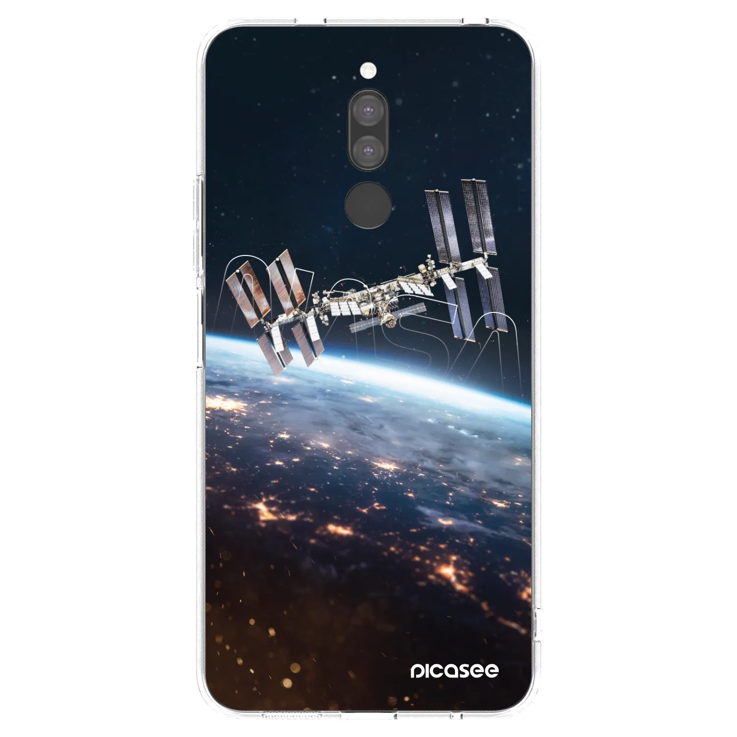 Picasee silikonska prozirna maskica za Xiaomi Redmi 8 - Station