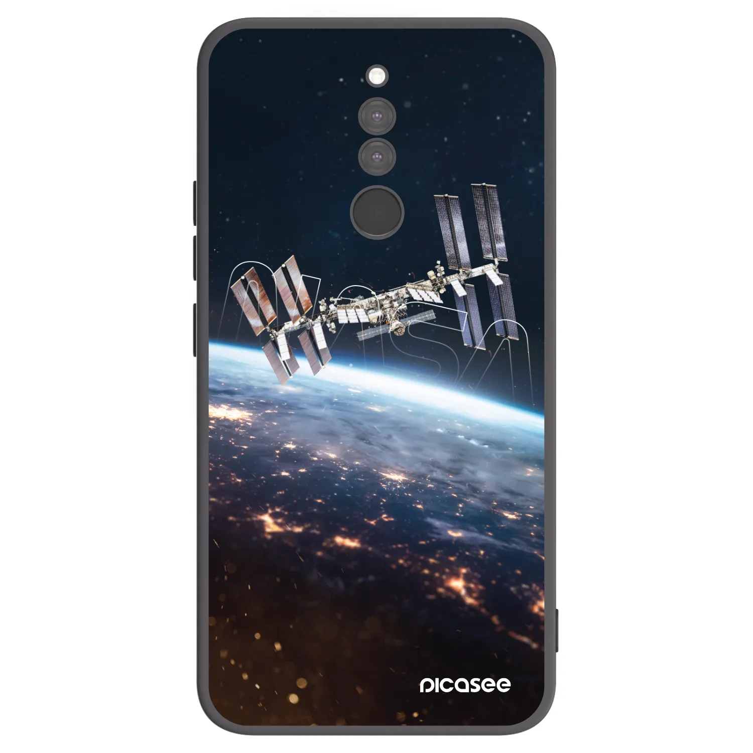 Picasee crna silikonska maskica za Xiaomi Redmi 8 - Station