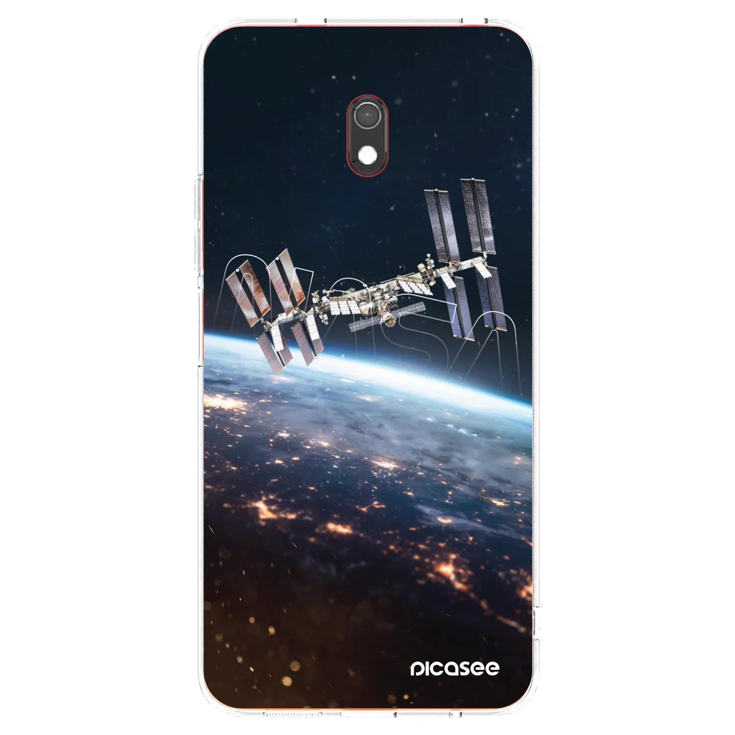 Picasee silikonska prozirna maskica za Xiaomi Redmi 8A - Station