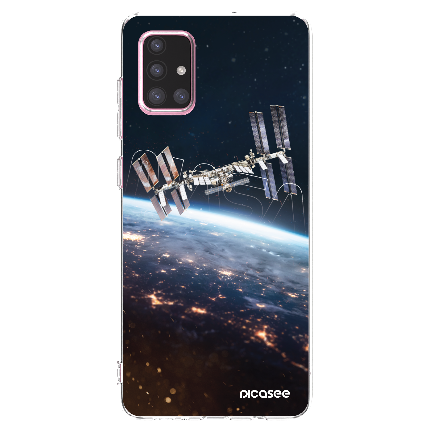 Picasee silikonska prozirna maskica za Samsung Galaxy A71 A715F - Station