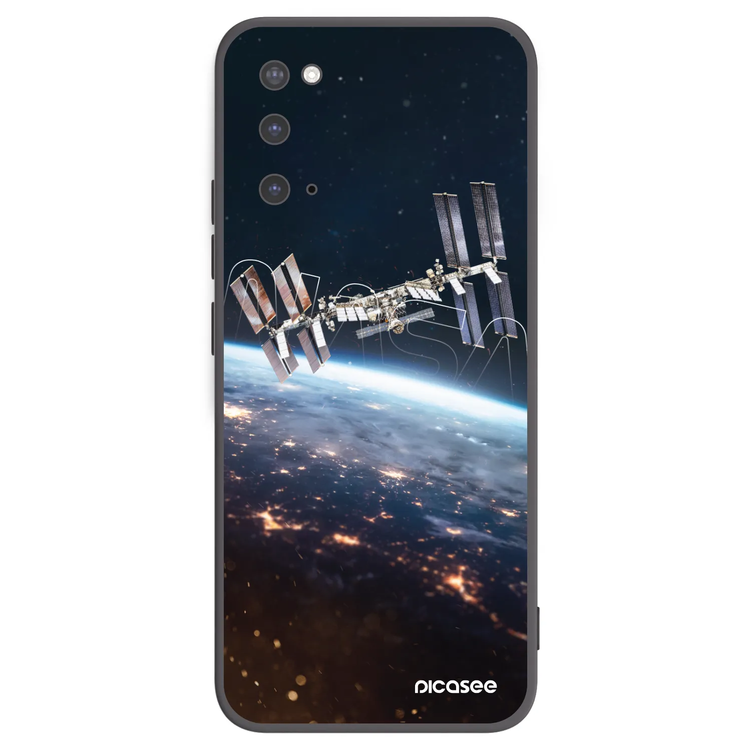 Picasee crna silikonska maskica za Samsung Galaxy S20 G980F - Station