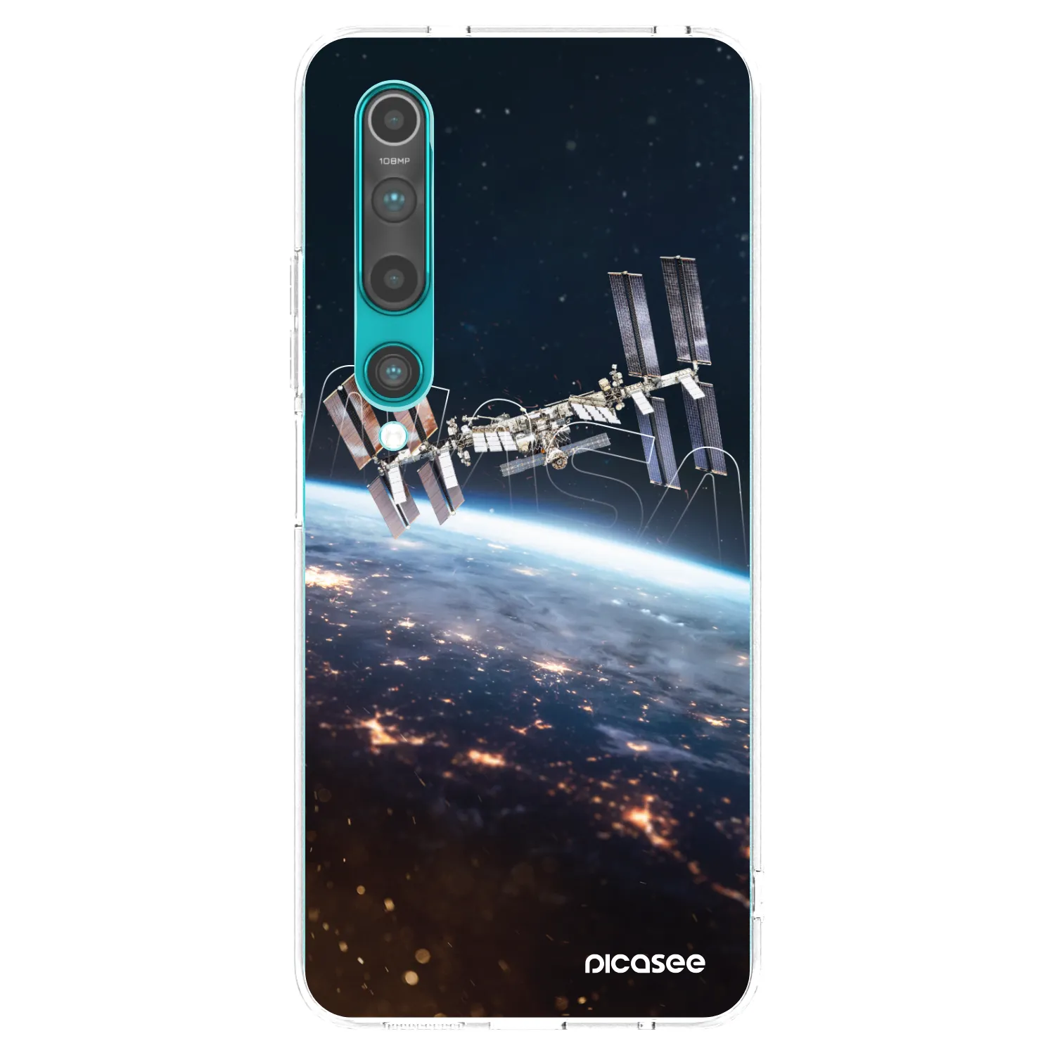 Picasee silikonska prozirna maskica za Xiaomi Mi 10 - Station