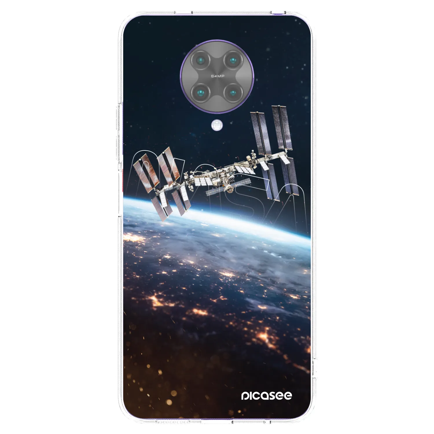 Picasee silikonska prozirna maskica za Xiaomi Poco F2 Pro - Station