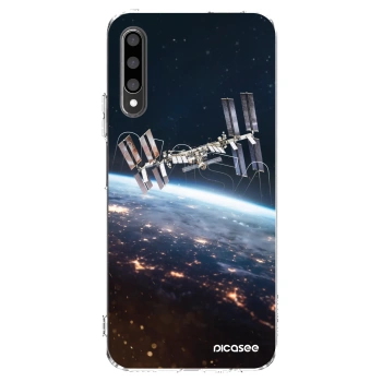 Picasee silikonska prozirna maskica za Honor 9X Pro - Station