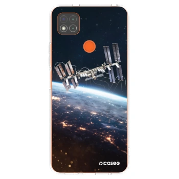 Picasee silikonska prozirna maskica za Xiaomi Redmi 9C - Station