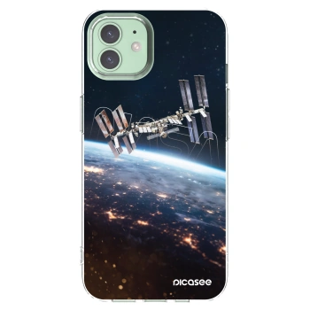 Picasee silikonska prozirna maskica za Apple iPhone 12 - Station