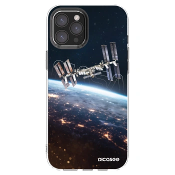 Picasee silikonska prozirna maskica za Apple iPhone 12 Pro Max - Station