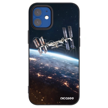 Picasee crna silikonska maskica za Apple iPhone 12 mini - Station