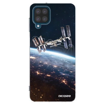 Picasee silikonska prozirna maskica za Samsung Galaxy A12 A125F - Station