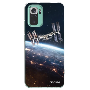Picasee silikonska prozirna maskica za Xiaomi Redmi Note 10 Pro - Station