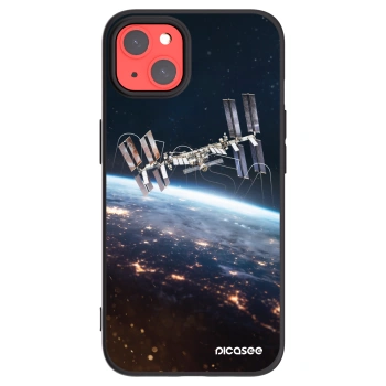 Picasee crna silikonska maskica za Apple iPhone 13 - Station