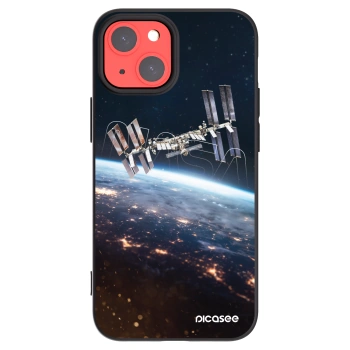 Picasee crna silikonska maskica za Apple iPhone 13 mini - Station