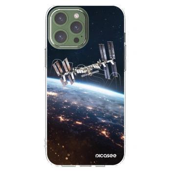 Picasee silikonska prozirna maskica za Apple iPhone 13 Pro Max - Station