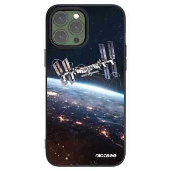 Picasee crna silikonska maskica za Apple iPhone 13 Pro Max - Station