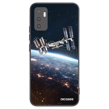Picasee crna silikonska maskica za Xiaomi Redmi Note 10 5G - Station