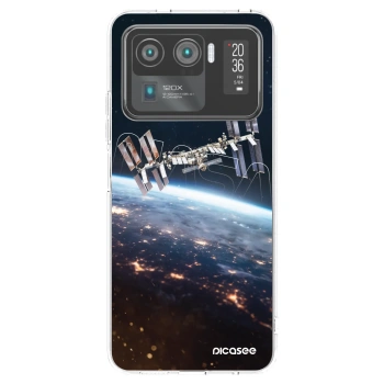 Picasee silikonska prozirna maskica za Xiaomi Mi 11 Ultra - Station