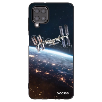 Picasee crna silikonska maskica za Samsung Galaxy M12 M127F - Station