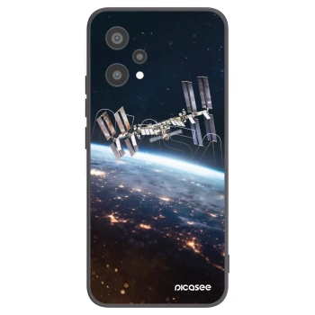 Picasee crna silikonska maskica za Realme 9 Pro 5G - Station