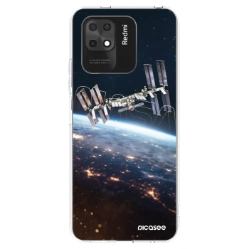 Picasee silikonska prozirna maskica za Xiaomi Redmi 10C - Station