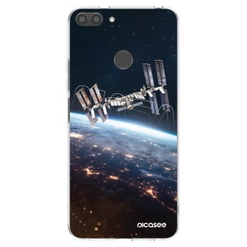 Picasee silikonska prozirna maskica za Huawei P Smart - Station