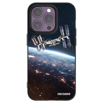 Picasee crna silikonska maskica za Apple iPhone 14 Pro - Station