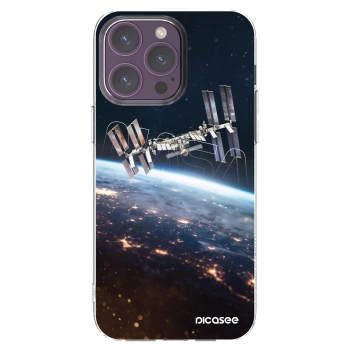 Picasee silikonska prozirna maskica za Apple iPhone 14 Pro Max - Station