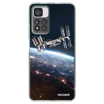 Picasee silikonska prozirna maskica za Xiaomi Redmi Note 11 Pro+ 5G - Station