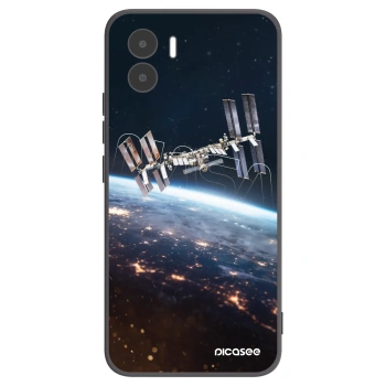 Picasee crna silikonska maskica za Xiaomi Redmi A1 - Station