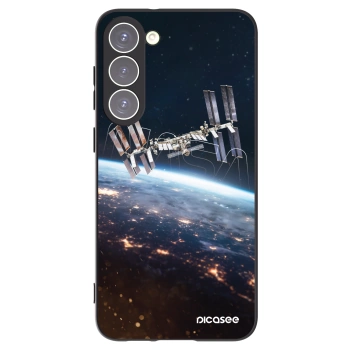 Picasee crna silikonska maskica za Samsung Galaxy S23+ 5G - Station