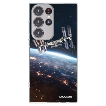 Picasee silikonska prozirna maskica za Samsung Galaxy S23 Ultra 5G - Station