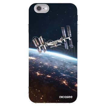 Picasee silikonska prozirna maskica za Apple iPhone 6/6S - Station