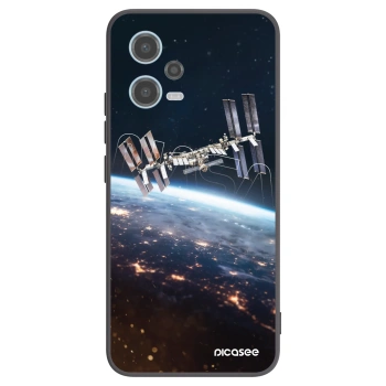 Picasee crna silikonska maskica za Xiaomi Redmi Note 12 5G - Station
