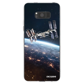 Picasee silikonska prozirna maskica za Samsung Galaxy S8 G950F - Station