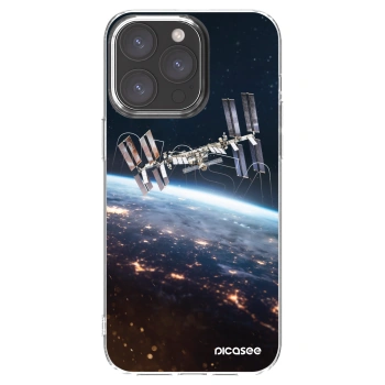 Picasee silikonska prozirna maskica za Apple iPhone 15 Pro Max - Station