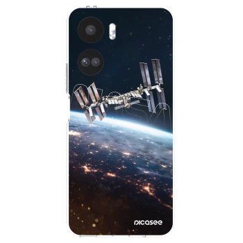 Picasee silikonska prozirna maskica za Honor 90 Lite 5G - Station