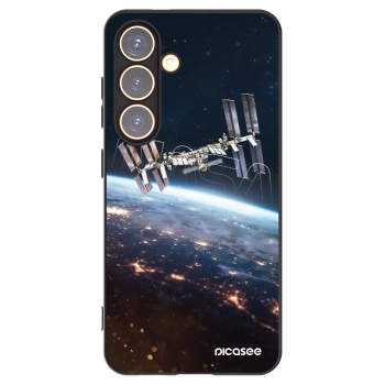 Picasee crna silikonska maskica za Samsung Galaxy S24 S921B 5G - Station