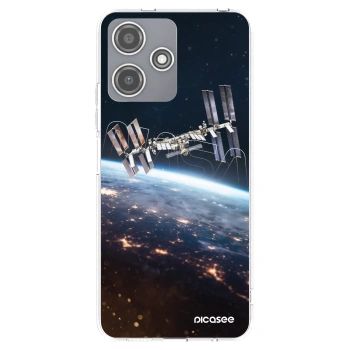 Picasee silikonska prozirna maskica za Xiaomi Redmi 12 5G - Station