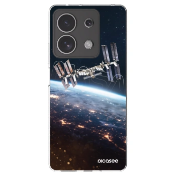 Picasee silikonska prozirna maskica za Xiaomi Redmi Note 13 4G - Station