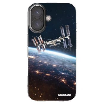 Picasee silikonska prozirna maskica za Apple iPhone 16 - Station