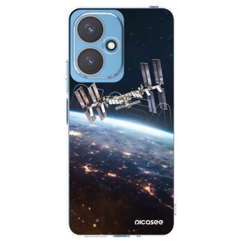 Picasee silikonska prozirna maskica za Xiaomi Redmi 13C 5G - Station
