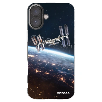 Picasee silikonska prozirna maskica za Apple iPhone 16 Plus - Station