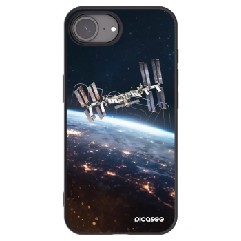 Picasee crna silikonska maskica za Apple iPhone 16e - Station