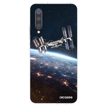 Picasee silikonska prozirna maskica za Xiaomi Mi 9 - Station