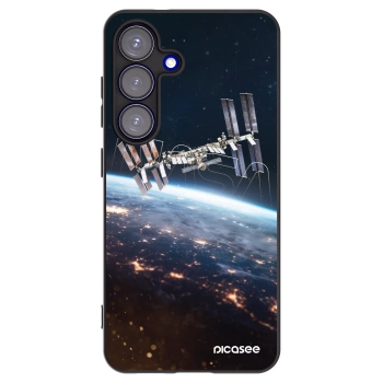 Picasee crna silikonska maskica za Samsung Galaxy S25 5G - Station