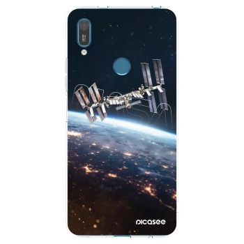 Picasee silikonska prozirna maskica za Huawei Y7 2019 - Station