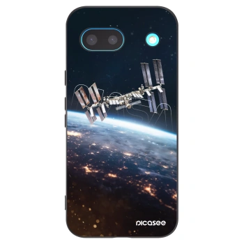 Picasee crna silikonska maskica za Google Pixel 8a - Station