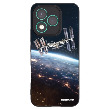 Picasee crna silikonska maskica za Honor 400 Lite 5G - Station