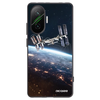 Picasee crna silikonska maskica za Xiaomi Poco F7 Pro 5G - Station
